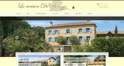 Desktop Screenshot of maisondubos.com